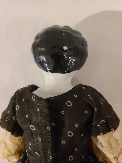 Antique 12 in. Bisque Doll Cloth Body Porcelain Limbs & Head  DOROTHY 8