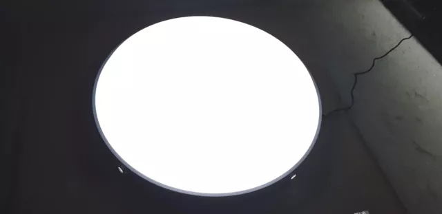 LED Leuchtkasten Einseitig rund 60 oder 80 cm mit oder ohne Druck  mit FB