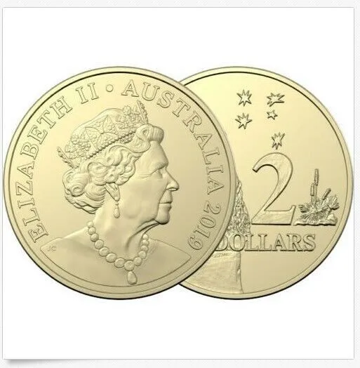 Australian Two Dollar JC Coin $2  Jody Clark 2019  - Low Mintage only 2 million
