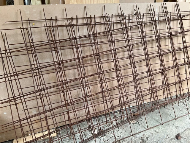 CONCRETE REINFORCEMENT STEEL Mesh 2.4m x 1.2m 2400mm x 1200mm 8 ft x 4 ...