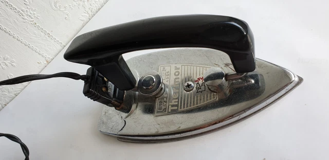 Fer à Repasser Mashie RMcDougall Vintage Manche Bois Hickory - Main Droite - Années 1920