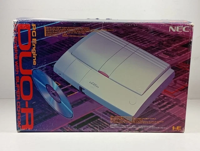 CONSOLE NEC PC Engine Duo-R (Rgb Mod) Ntsc-Japan (Complete With Manual ...