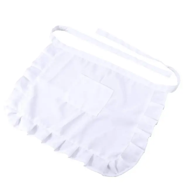 Delantal de cintura delantales con bolsillos pantalones de trabajo lavavajillas pequeño