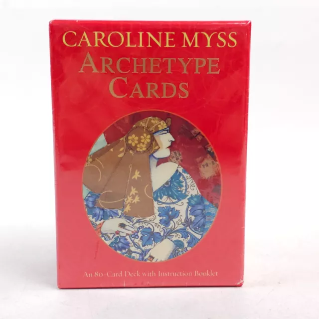 BRAND NEW & SEALED Archetype Cards by CAROLINE MYSS 80 Card Deck with Guidebook