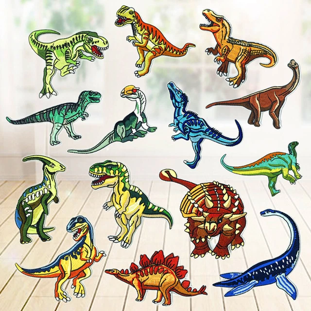 14 apliques de tela bordada para coser