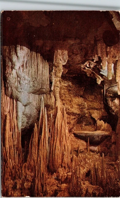 Caverns Cave Luray Virginia VA Sacred River VTG Postcard UNP Unused Chrome