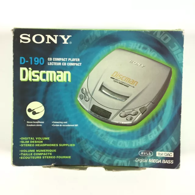 SONY D-EJ621 CD Walkman Personal Portable CD Player Blue *Boxed* +  Accessories EUR 49,00 - PicClick FR