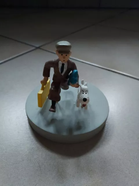 Tintin  et milou a la valise