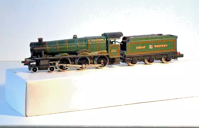 N GAUGE STEAM LOCOMOTIVE FARISH GWR RAVENINGHAM HALL - boxed