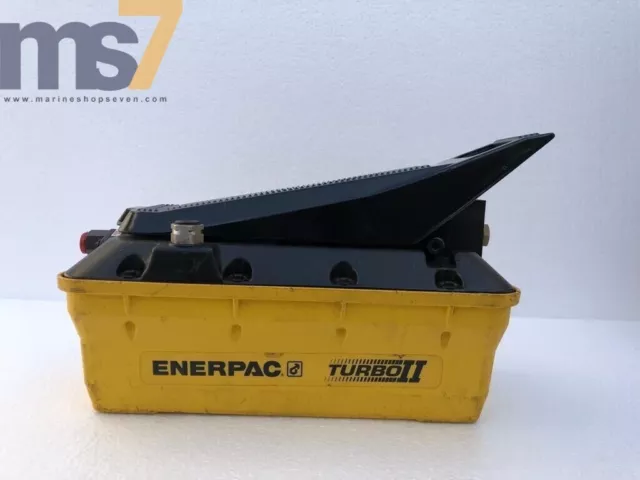 Enerpac Patg1102N Turbo 2 Air Driven Hydraulic Foot Pump 700 Bar/10,000 Psi #1