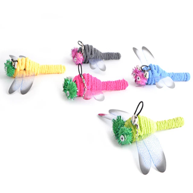 5 Pcs Magique De Jouet Chat Libellule Jouets Attrape Pour