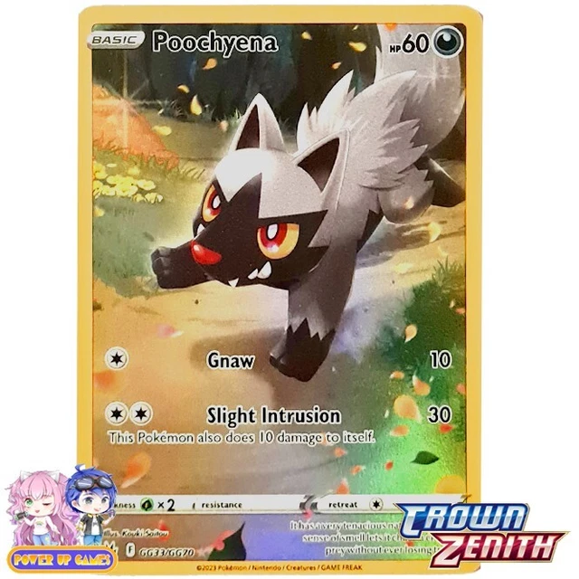 Poochyena GG33/GG70 - Crown Zenith - Pokemon TCG Cards