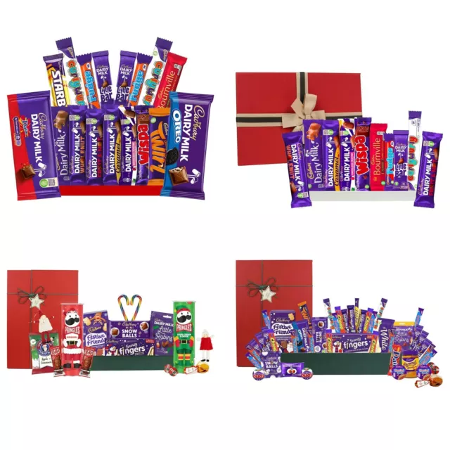 Chocolate Hamper Velvet Gift Box Present for All Occasions - Cadbury Collections
