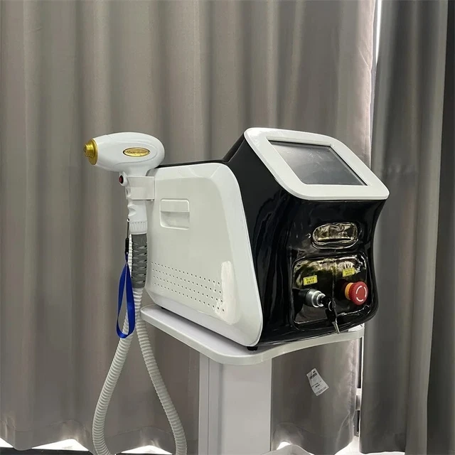 MÁQUINA DE DEPILACIÓN láser diodo profesional 2024 portátil 755 808 ...