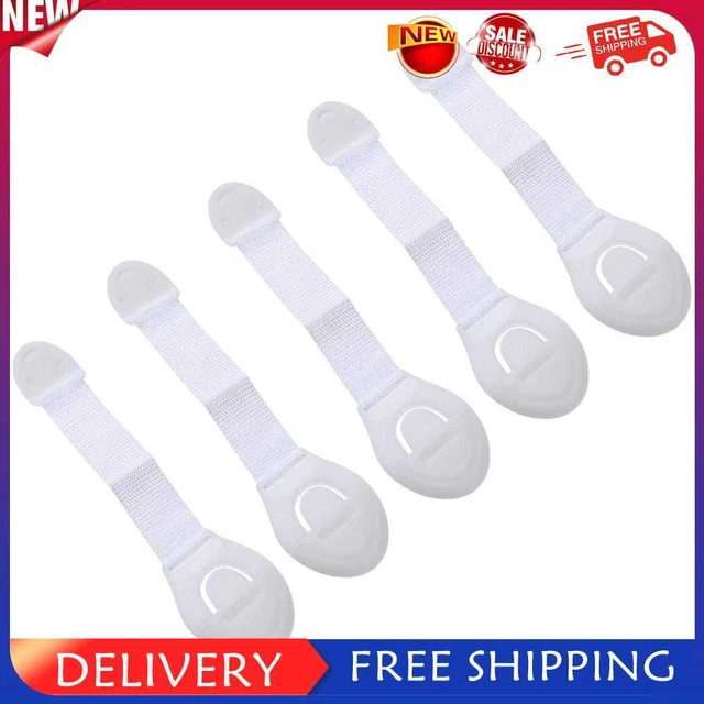 5pcs Baby Kids Drawer Door Safety Locks Cabinet Cupboard Security Protector