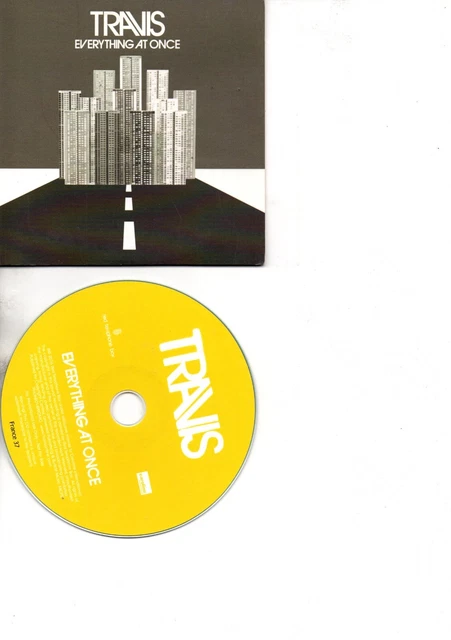 Travis Rare Promo Cd Everything At Once