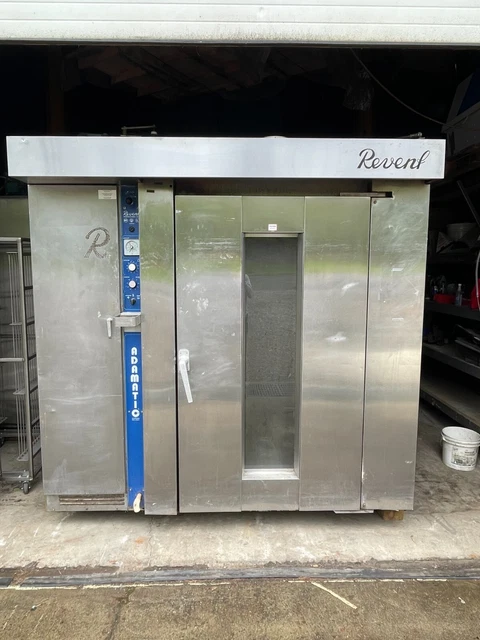 Revent / Adamatic Double Rack Gas Bakery Oven w/ 2 Racks