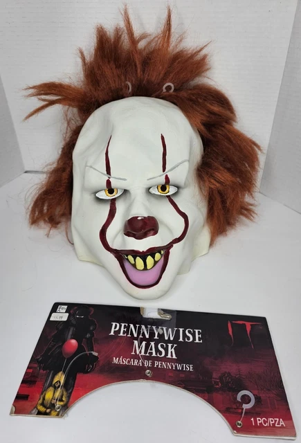 IT Movie Pennywise The Clown Mask By Trick Or Treat Studios Halloween