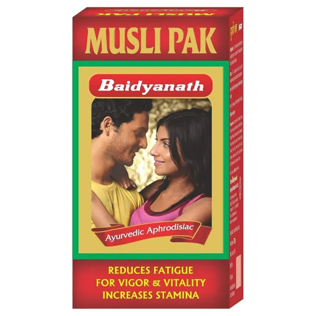 Baidyanath Musli Pak para resistencia, refuerzo de fuerza 100% a base de...