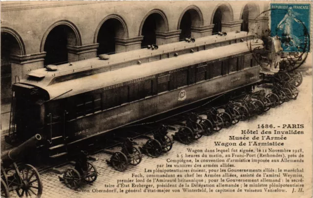 CPA AK Military - Armistice Wagon - Paris - Army Museum (697701)