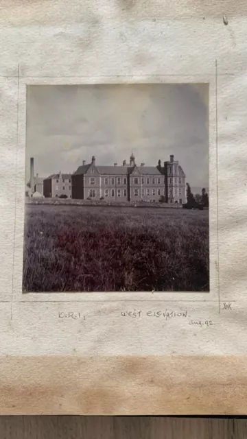 Antique Victorian photographs album - Dundee Royal Infirmary Hospital Nurses