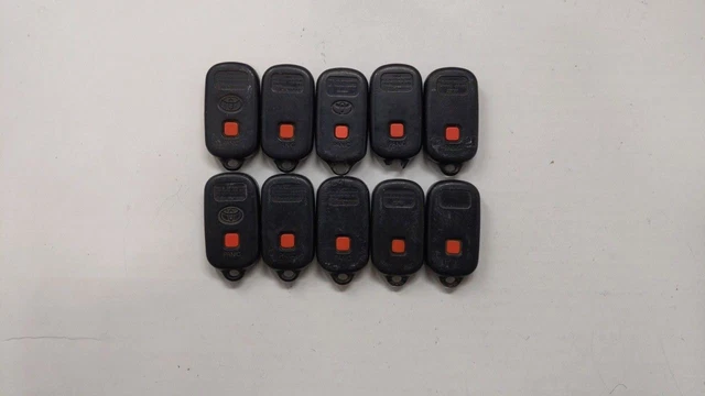Lot of 10 Toyota Keyless Entry Remote Fob GQ43VT14T | HYQ12BAN BX27M 3