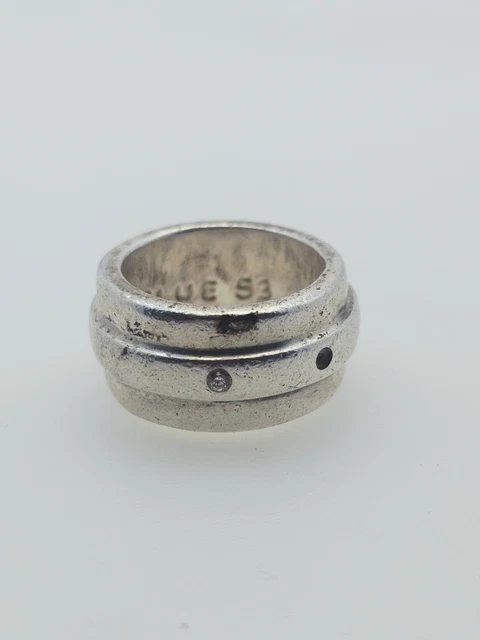 Bague En Argent 925 Clio Blue - Motif Poisson émaillé, Taille 55/56, Style Cocktail