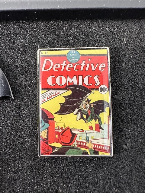 Batman Detective Comics Cover Pin (DC Comics, Superman) Batman Detective Comics Cover Pin (DC Comics, Superman)
