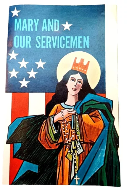 1960s Mary E le Nostre Servicemen Francescano Missione Religioso Brochure