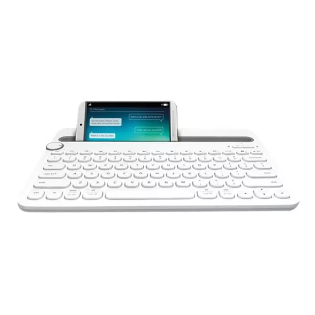 Logitech K480 Kabellose Multi-Device Tastatur weiß