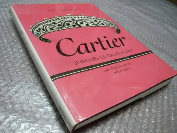 Cartier Jewelers Extraordinary (1988,Hardcover) Fashion Photo Brand Book