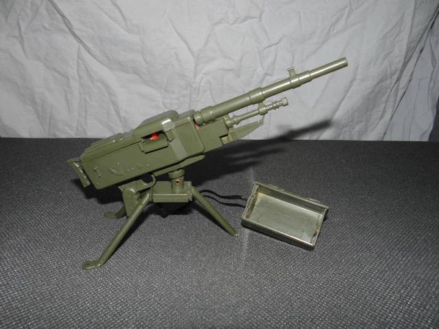 Jouet Ancien Mitraillette En Tôle – Space Machine Gun (état Très Bon Avec Boîte)