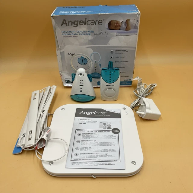 Angelcare Ac701 Baby Movement Monitor With Sound Angelcare