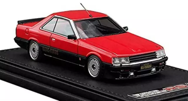 ignition model 1/43 Nissan Skyline 2000 RS-Turbo (R30) Red / Black