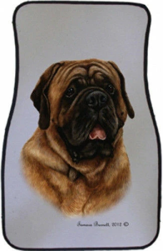 Red Mastiff Car Floor Mats Pair (TB) 36286