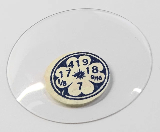 Verre De Montre De Gousset - Diamètre 39,9 Mm - Sans Marque, Origine France