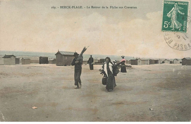 62 Berck Plage Af#Dc252 Le Retour De La Peche Aux Crevettes