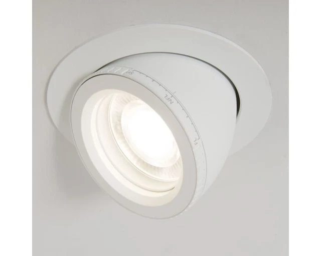 KSR Lighting KSRDL246 Starlet Zoom 50w 4000K 4839lm Downlight LED Scoop c/w Zoom