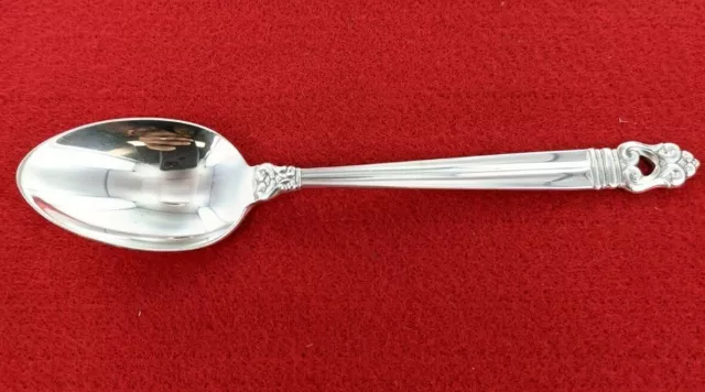 INTL Sterling Silver Royal Danish No Monogram 6" Tea Spoon