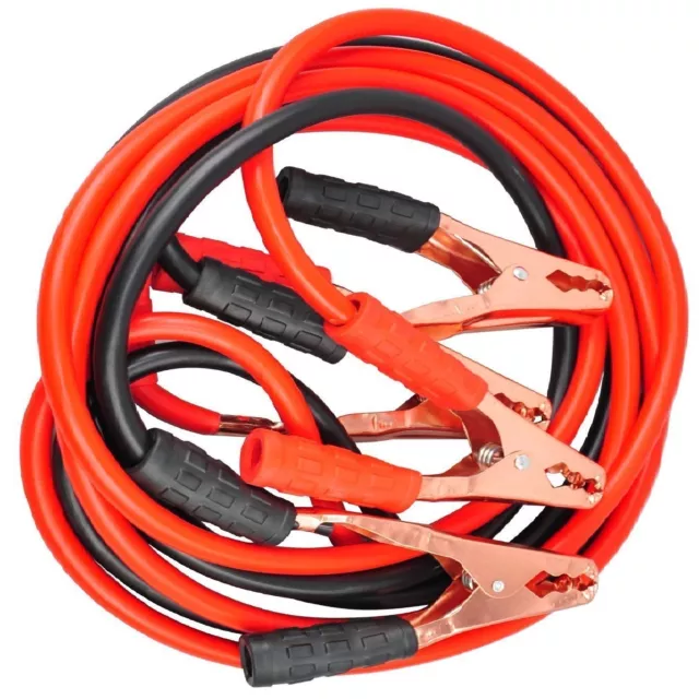 Profi Schwerlast 900AMP Starter Starthilfekabel 3.5m HD Booster Cables 25mm ��_