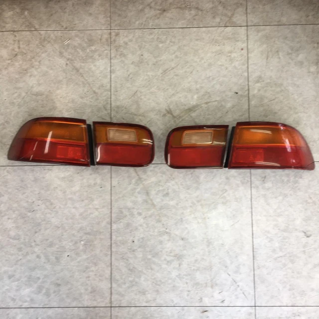 92-95 Honda Civic Ferio Coupe Sedan EJ1 EG9 trunk inner Out Side Set Tail light