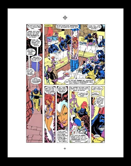 George Perez New Teen Titans #24 Rare Production Art Pg 15