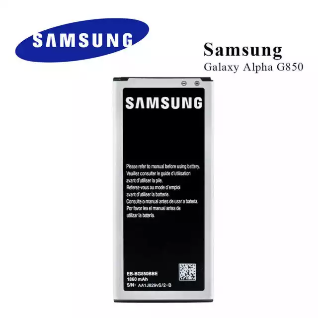 Batterie Origine Service Pack Neuve Pour Samsung Eb-Bg850Bbe Galaxy Alpha