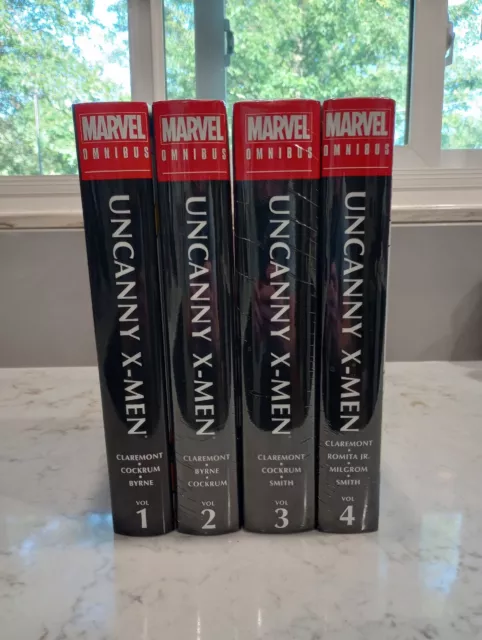MARVEL: Uncanny X-Men Omnibus Lot Vols 1-4 by Chris Claremont Hardcovers