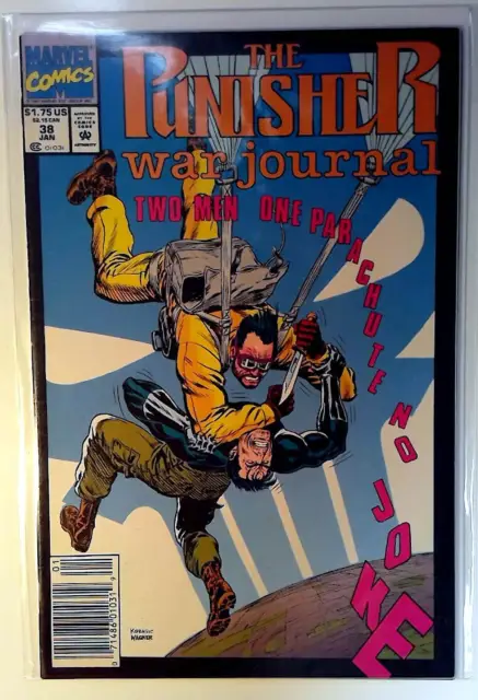 The Punisher War Journal #38 Marvel (1992) Newsstand 1st Series Comic Book