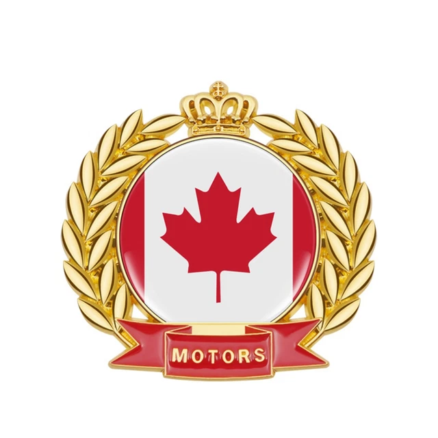 Pegatina de insignia antiróxido ornamental bandera británica emblema de coche compacto y