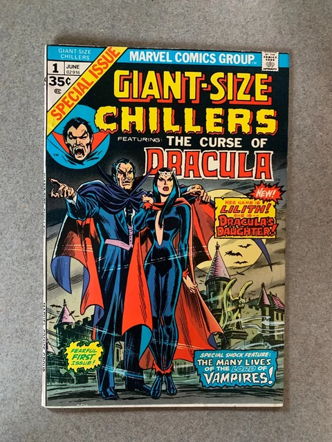Giant Size Chillers Featuring Dracula #1 - Jun 1974 - 1st App. of Lilith  (6737)