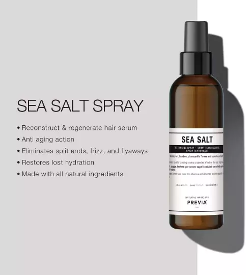 Previa Sea Salt Beach Waves Texturising Spray 200ml 6.76 fl oz 2