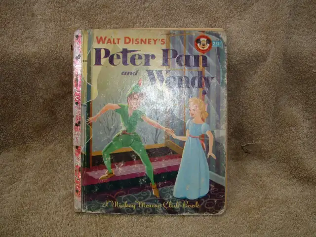 BOÎTE À MUSIQUE Disney Peter Pan Shadow vintage Wendy Tinkerbell You Can  Fly RARE HTF EUR 148,12 - PicClick FR