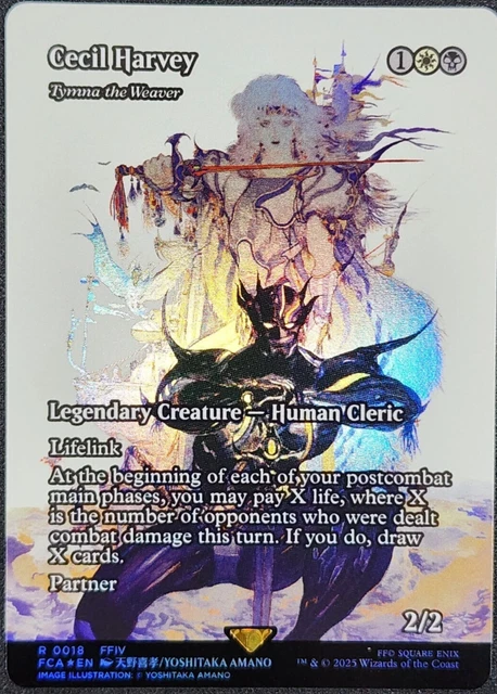 MTG セシル・ハーヴィ foil PSA10 MTG FOIL CECIL Harvey / Tymna the Weaver Final Fantasy
